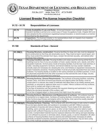Department Of Licensing And Regulation