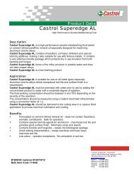 Castrol Superedge AL - Castrol TDS