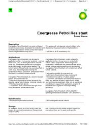 Energrease Petrol Resistant - Castrol TDS