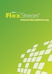 können Sie das Datenblatt zur Software FlexStream als PDF laden