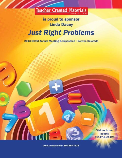 Just Right Problems - Teacher Created Materials