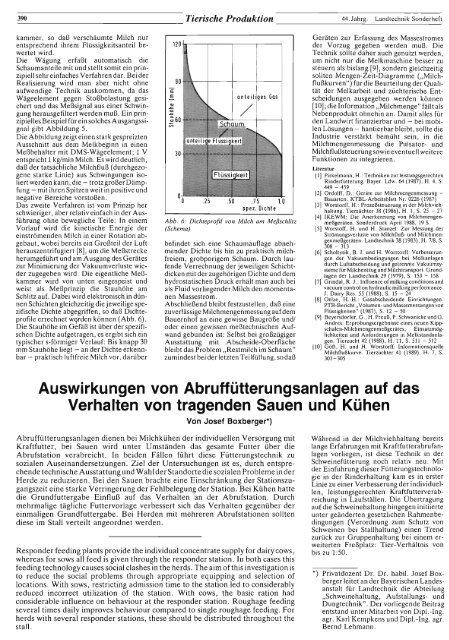 Sonderheft der Zeitschrift Landtechnik zum Tod von Prof. Dr ... - TUM