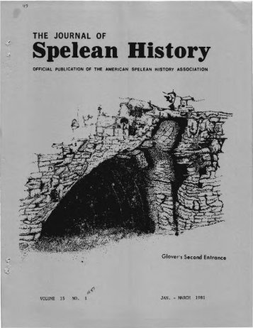 047 (Jan-Mar 1981) - National Speleological Society