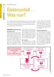 Elektrounfall … Was nun? - Technik-Forum