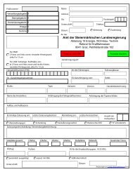 Antragsformular für eine Einzelgenehmigung - Technik Steiermark