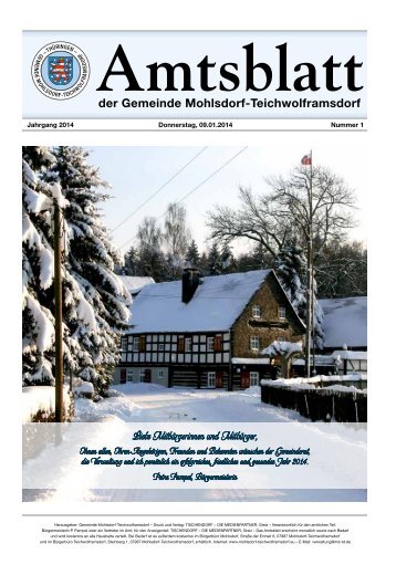 Januar 2014 - Teichwolframsdorf