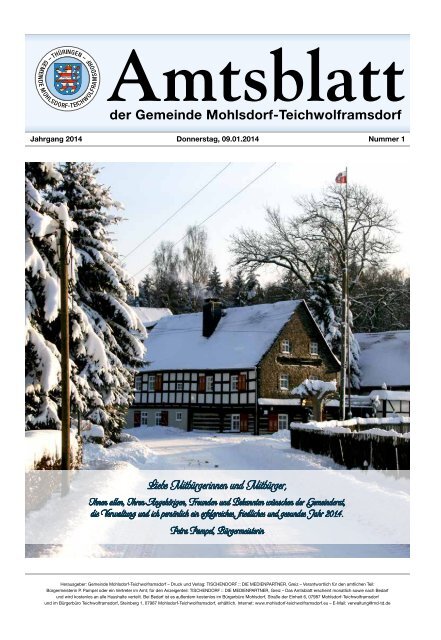 Januar 2014 - Teichwolframsdorf