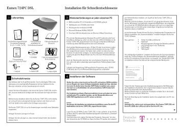 Eumex 724PC DSL - Telekom