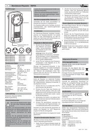 Bedienungsanleitung Eldat Easywave Repeater