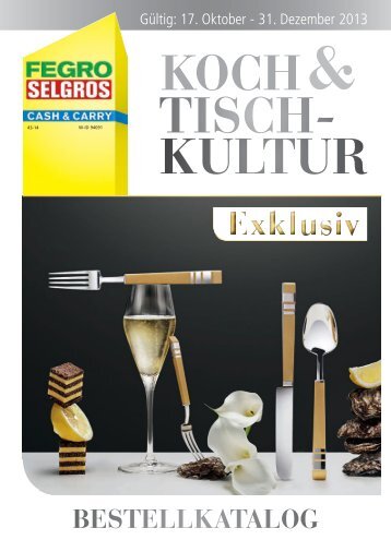 Bestellkatalog - Fegro/Selgros