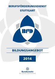 BILDUNGSANGEBOT - Bundeswehr