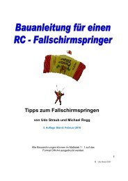 Tipps zum Fallschirmspringen