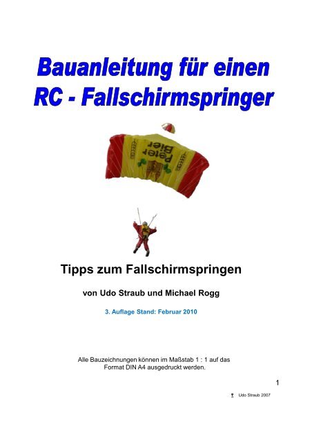 Tipps zum Fallschirmspringen