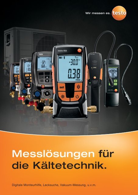 0613 5505 Testo Zangenf/ühler f/ür Messungen an Rohren