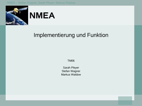 NMEA - Technische Hochschule Wildau