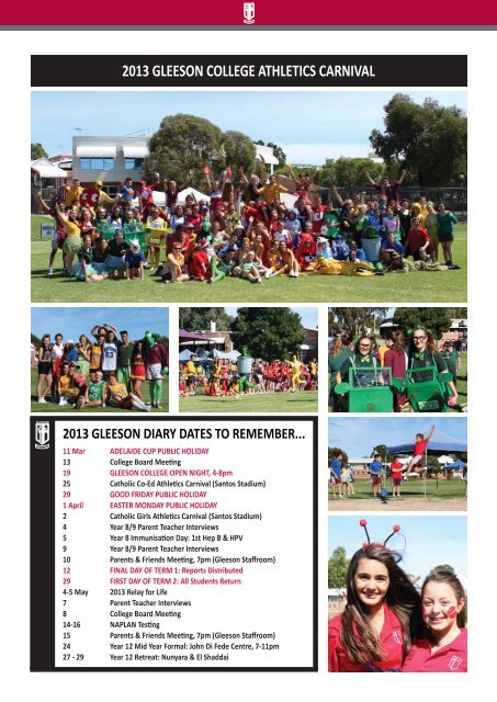 Issue 6 - Gleeson College