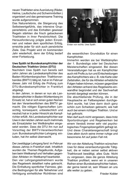 TG-Report 2 / 2013 als pdf-Datei (ca. 5 MB) - TG Biberach