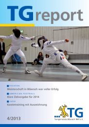 TG-Report 4 / 2013 als pdf-Datei - TG Biberach