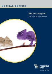 ENLock - Adaptor - Flyer - Fresenius Kabi
