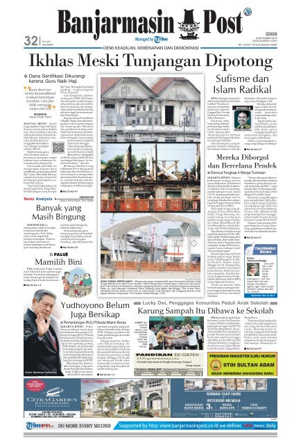 Banjarmasin Post Senin 15 September 2014 Banjarmasin Post Senin 15 September 2014