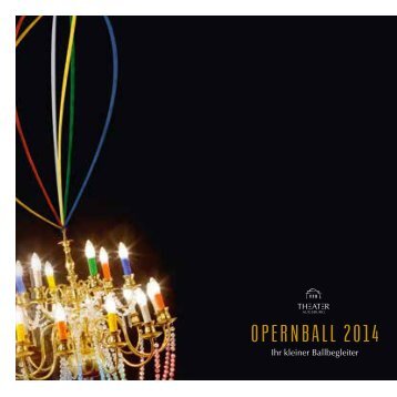 OPERNBALL 2014 - Theater Augsburg