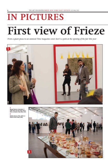 frieze new york 2013, issue 2 - The Art Newspaper
