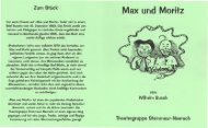 Max und Moritz - Theater im Schilf