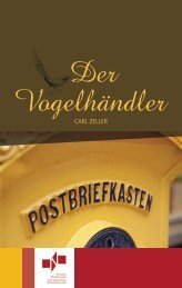 Programmheft - Der Vogelhändler - Theater Nordhausen