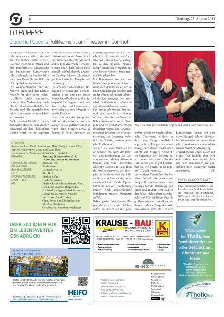 THEATERjournal - Theater Osnabrück