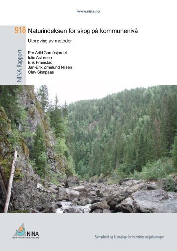 Naturindeksen for skog på kommunenivå - NINA