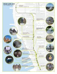 High Line Art Map