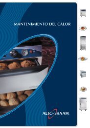 gabinetes para mantenimiento del calor - Alto-Shaam