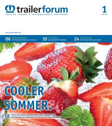 KRONE trailerforum 1-2012