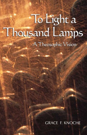 To Light a Thousand Lamps - The Theosophical Society