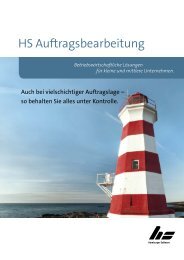 HS Auftragsbearbeitung - HS - Hamburger Software