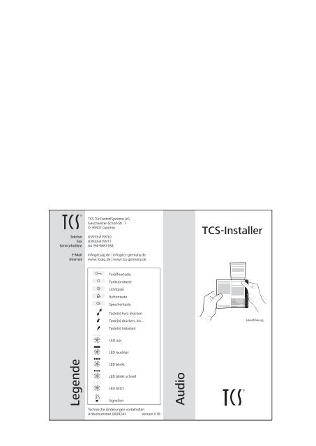TCS-Installer-Audio_V01B_2010-05