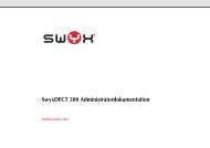 SwyxDECT 500 Administratordokumentation