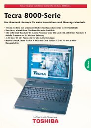 Tecra 8000-Serie - Toshiba