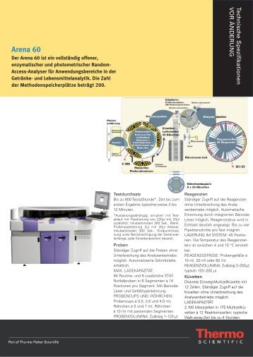 Arena 60 - Thermo Scientific