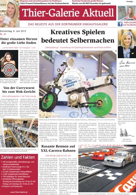 Center Zeitung Thier Galerie Dortmund
