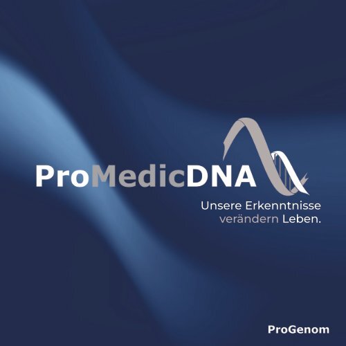 ProMedicDNA - Broschüre DE