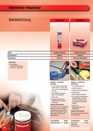 Karosserie-Reparatur Nahtabdichtung - Thommen Furler AG