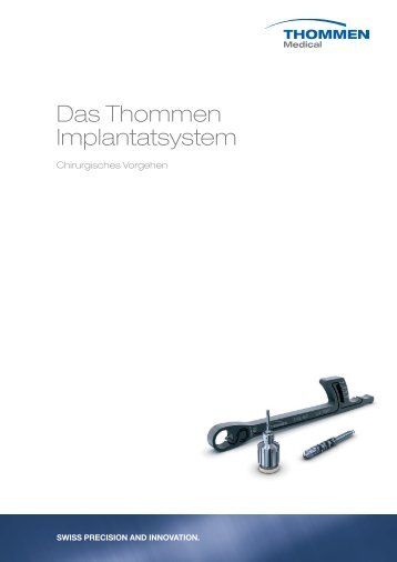 Download Broschüre Chirurgisches Vorgehen - Thommen Medical