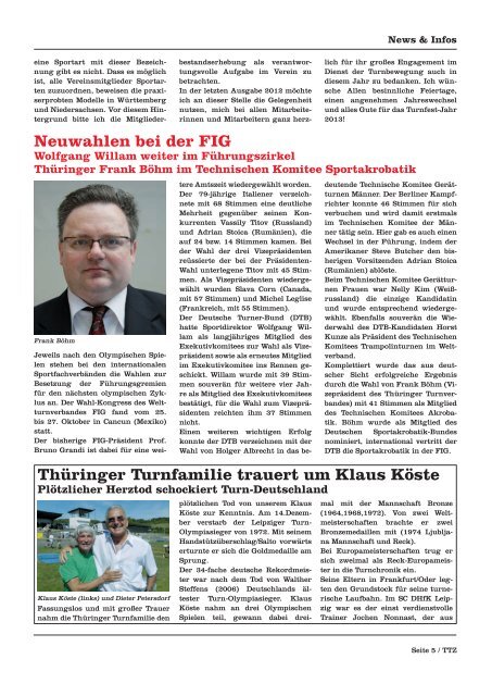 Dezember 2012 - Thüringer Turnverband