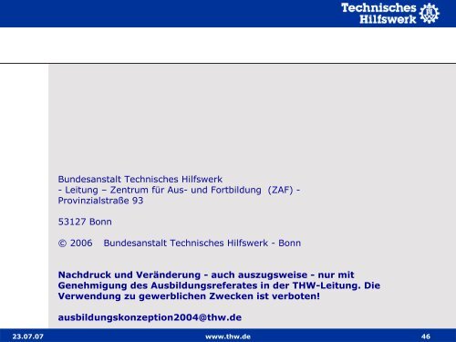 Deichverteidigung und Hochwasserschutz - THW Gst Straubing