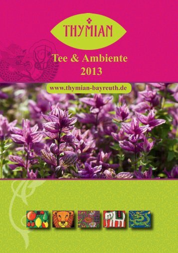 Tee & Ambiente 2013 - Thymian