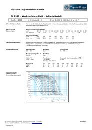 ThyssenKrupp Materials Austria TK 2990 – Werkstoffdatenblatt ...