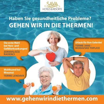 Speichern Sie die Broschüre - Sava Hotels & Resorts