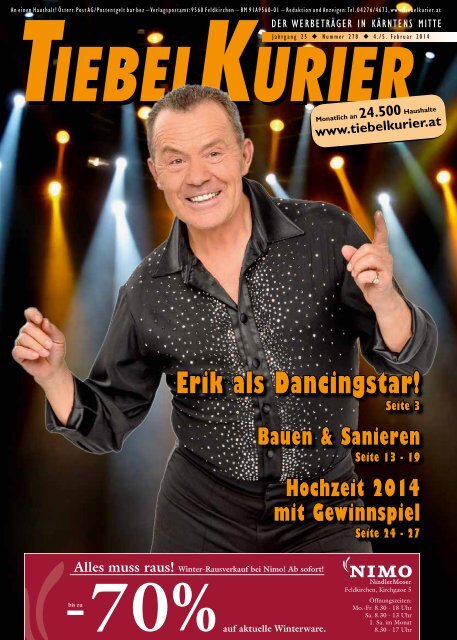 Erik als Dancingstar! - Tiebelkurier