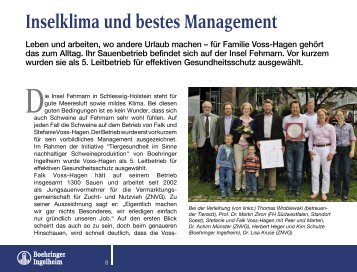 Inselklima und bestes Management - Tiergesundheit und mehr